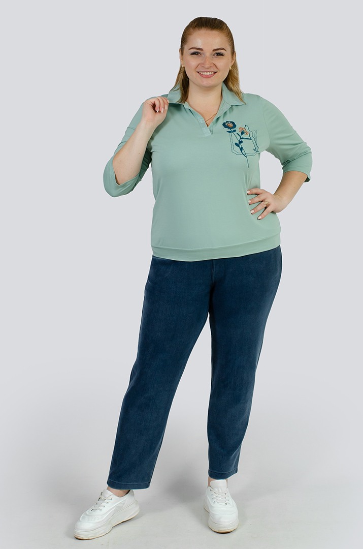 Джинси 7/8 великих розмірів