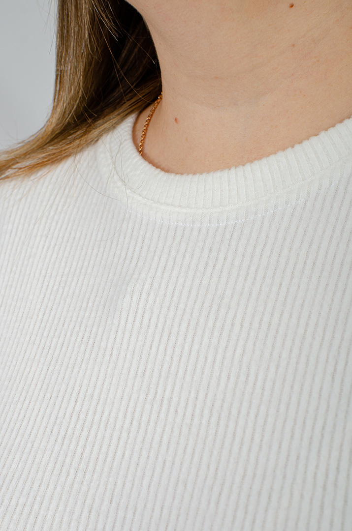 Теплий ангоровий джемпер в рубчик великих розмірів