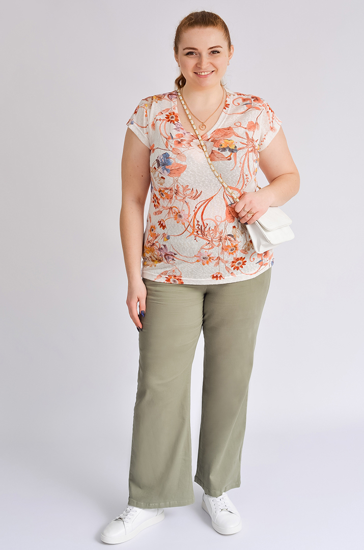 Джинси широкі великих розмірів