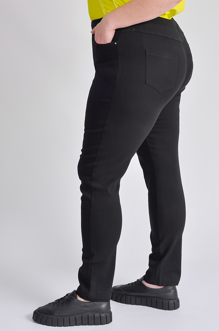 Джеггінси чорного кольору великих розмірів