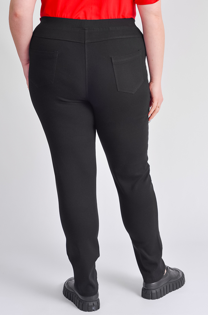 Джеггінси чорного та графітового кольору великих розмірів