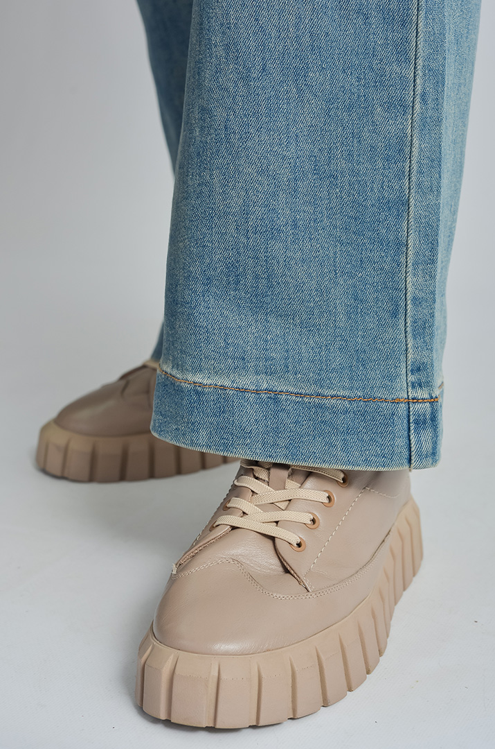 Базові джинси з легким висвітленням тканини великих розмірів