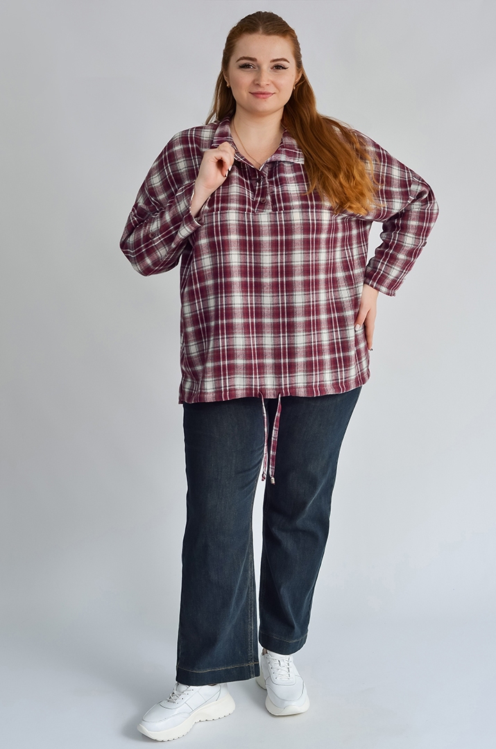 Базові джинси з легким висвітленням тканини великих розмірів