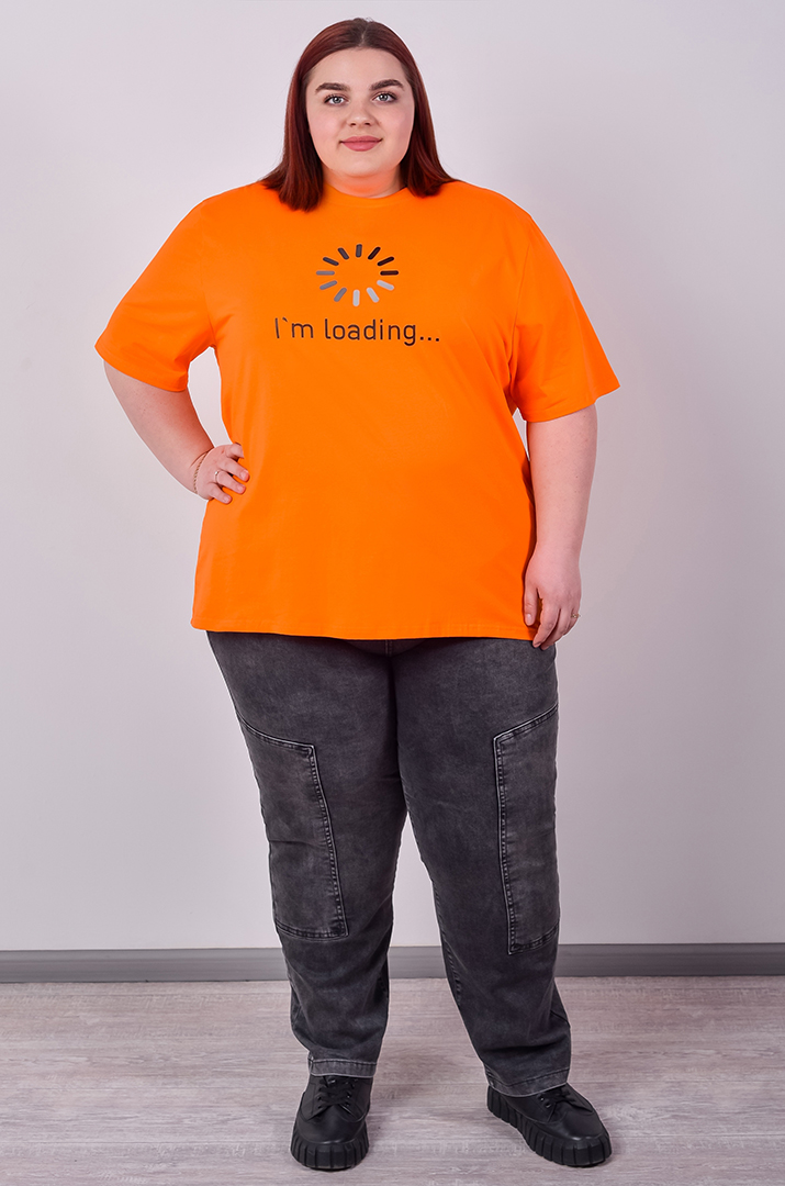 Джинсы графитового оттенка с декоративными швами больших размеров