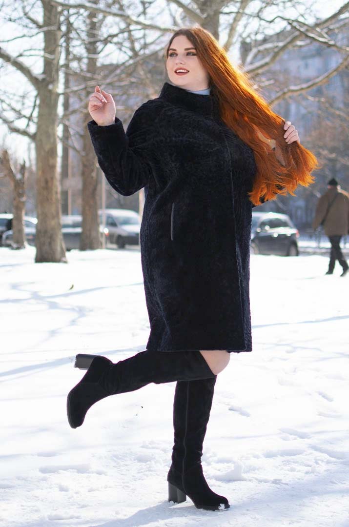 Дублянка з натурального хутра