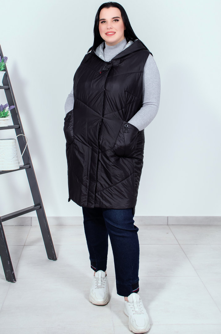 Жилет з нашивкою на спині батал