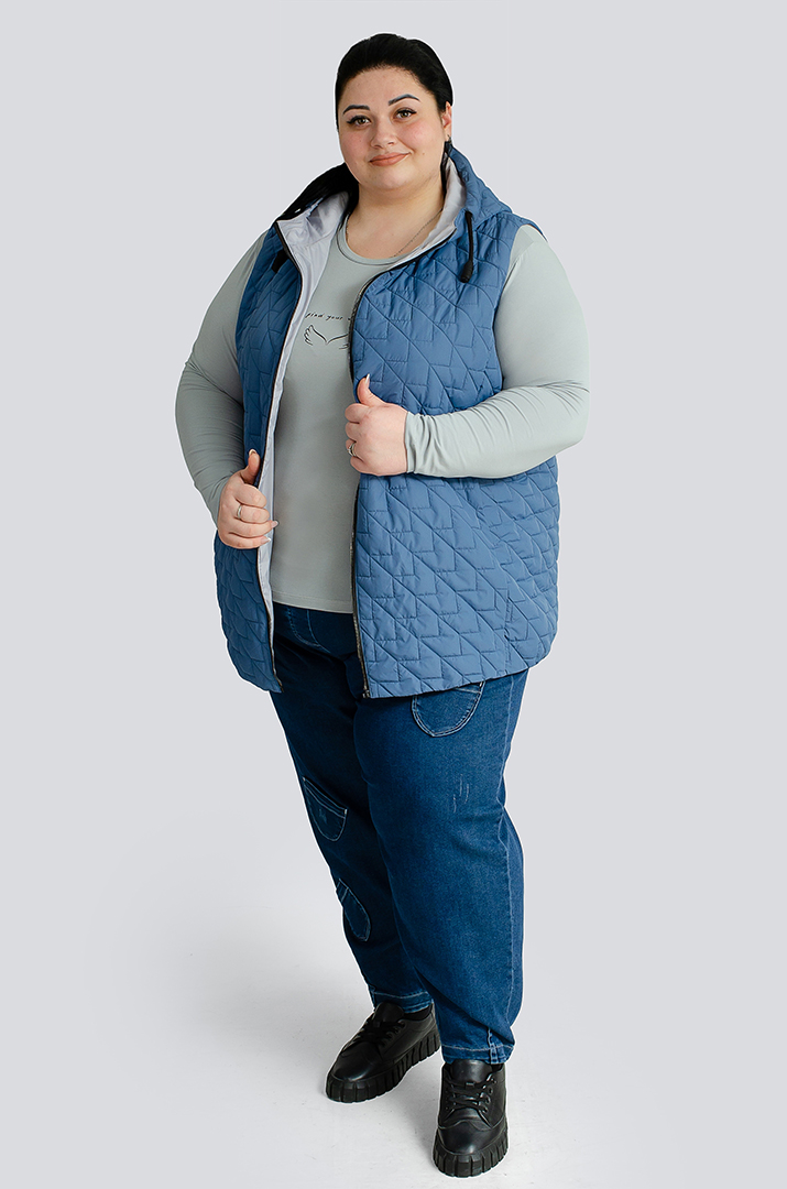 Жилет в різних кольорах великих розмірів