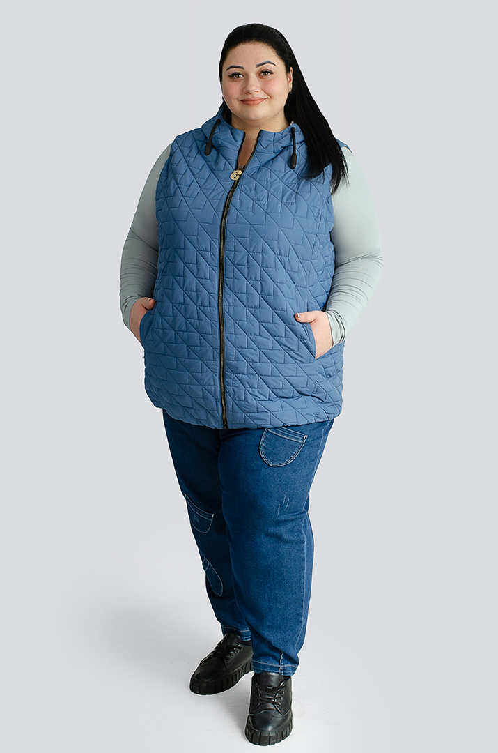 Жилет в різних кольорах великих розмірів