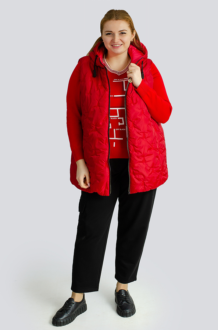 Жилет в різних кольорах великих розмірів