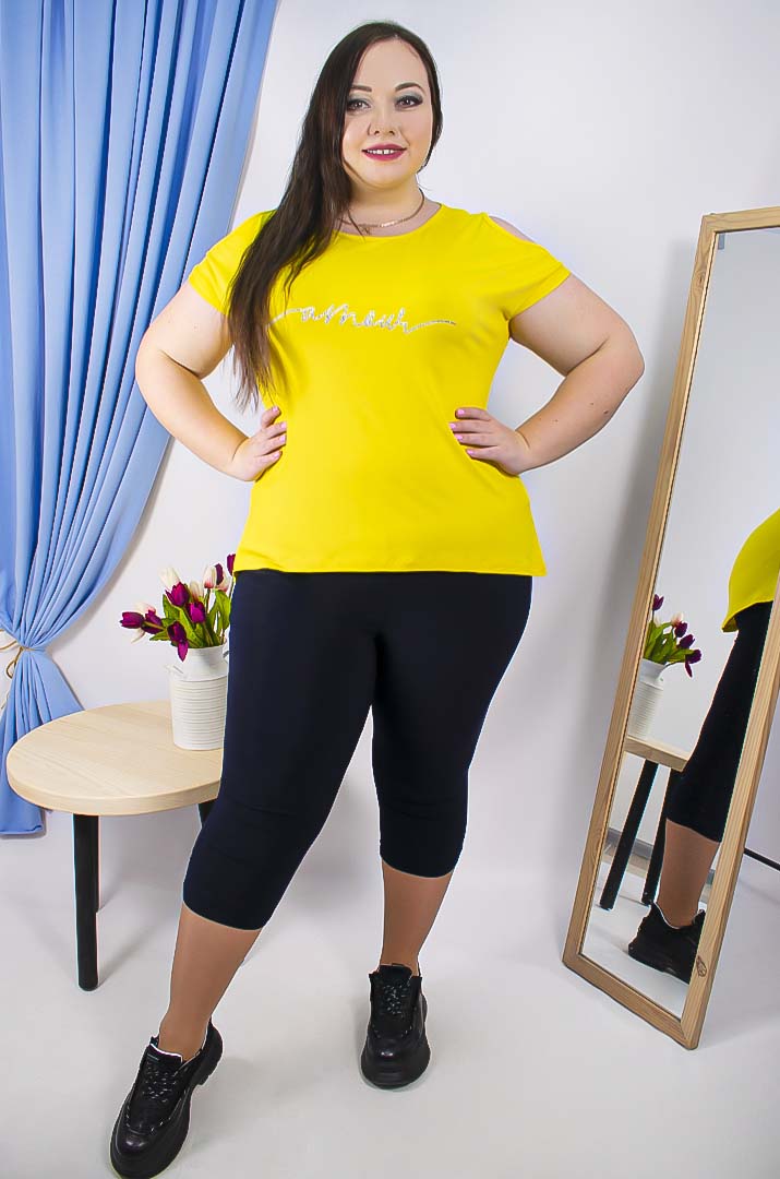 Капри трикотажные супер батал