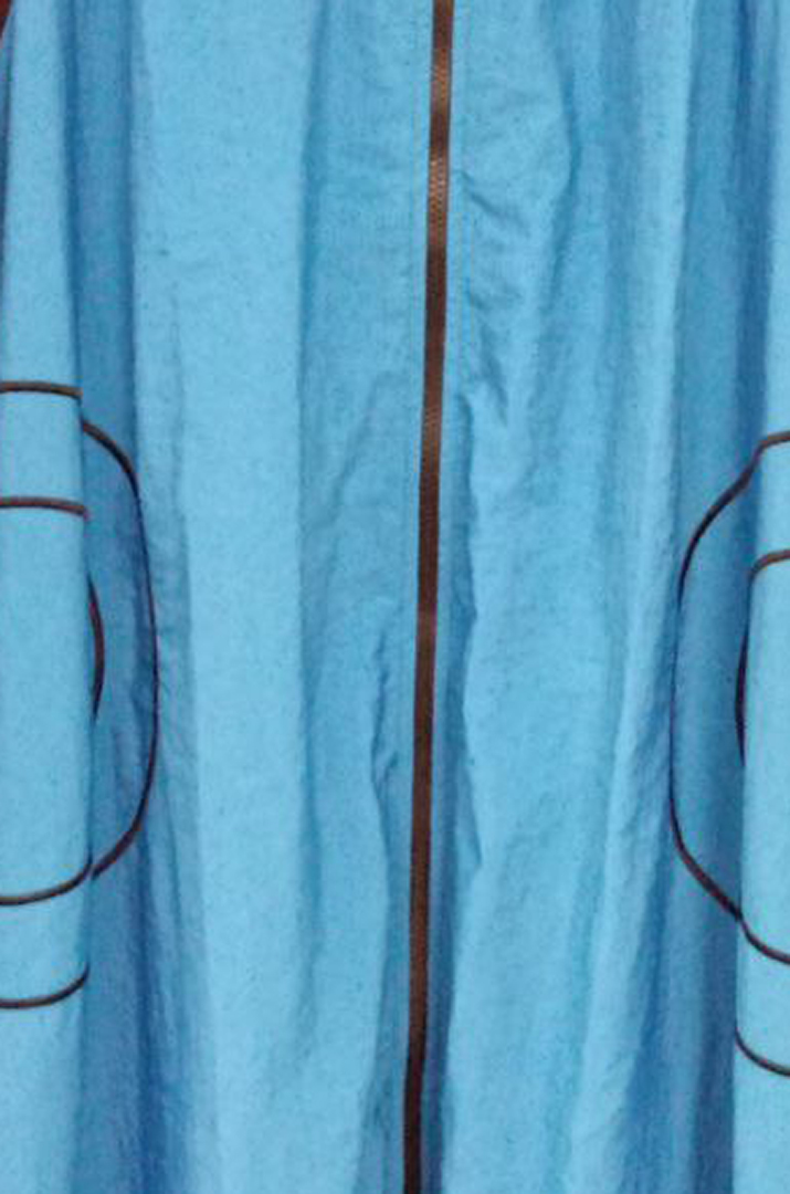 Довгий кардиган з сіточкою батал