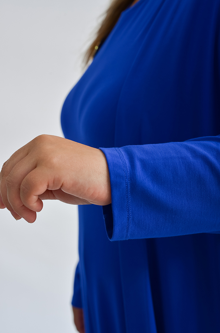 Кардиган довгий з розрізами великих розмірів