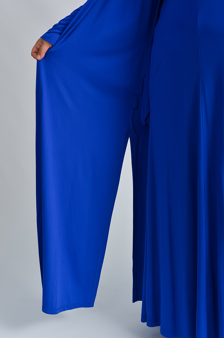 Кардиган довгий з розрізами великих розмірів