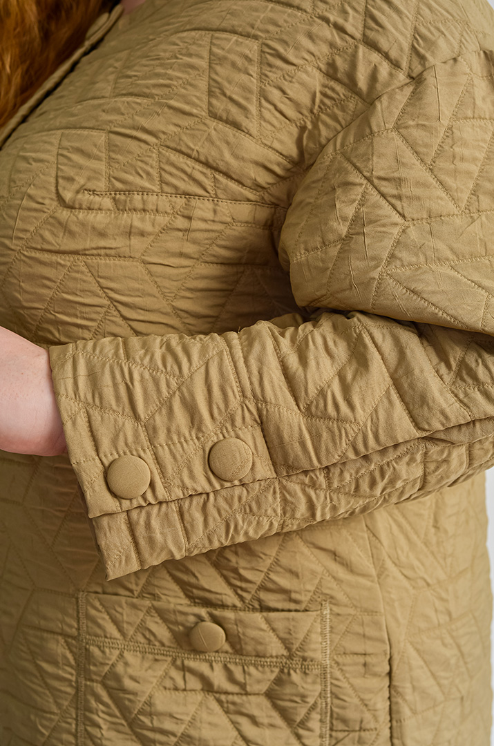 Кардиган довгий з рельєфною фактурою великих розмірів