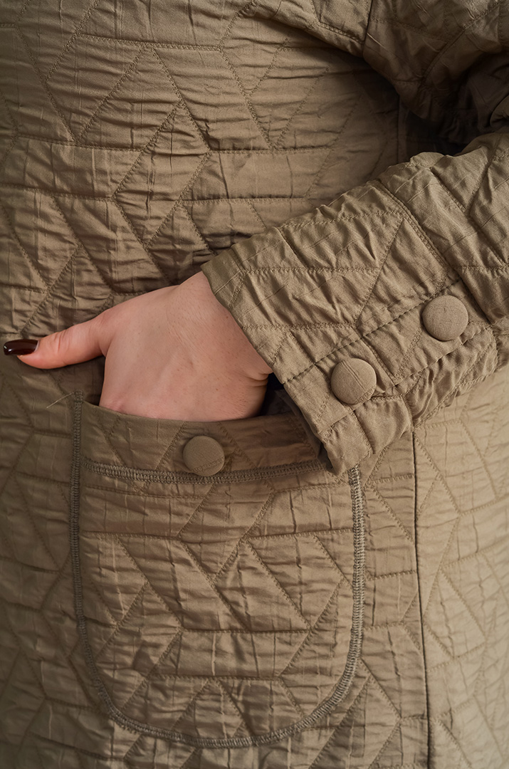 Кардиган довгий з рельєфною фактурою великих розмірів