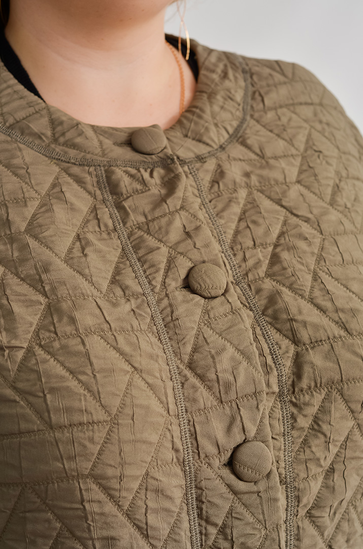 Кардиган довгий з рельєфною фактурою великих розмірів