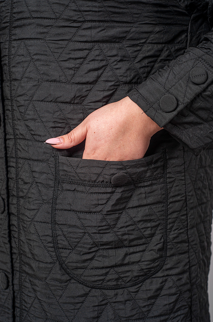 Кардиган довгий з рельєфною фактурою великих розмірів