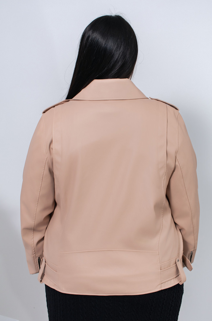 Косуха из эко-кожи в разных цветах супер батал