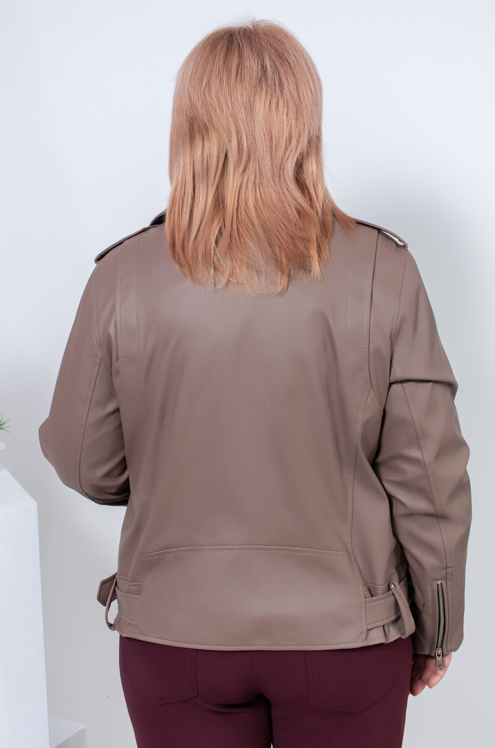 Косуха из эко-кожи в разных цветах супер батал