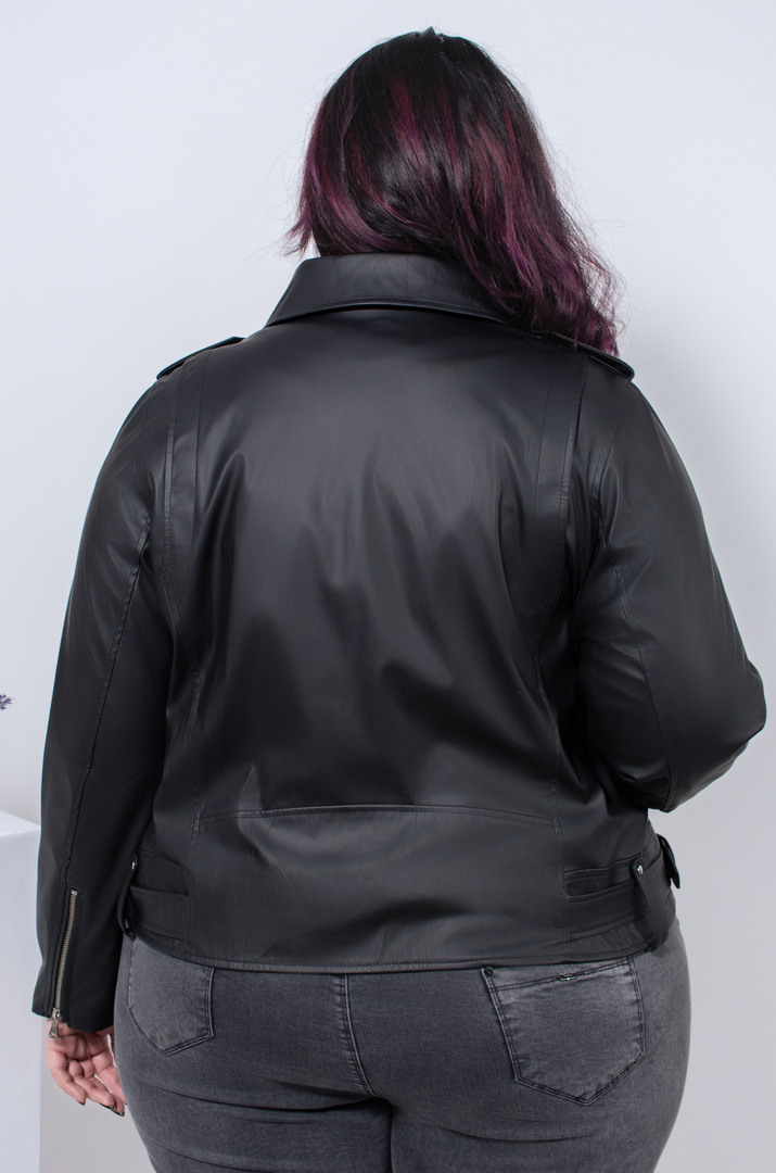 Косуха из эко-кожи в разных цветах супер батал