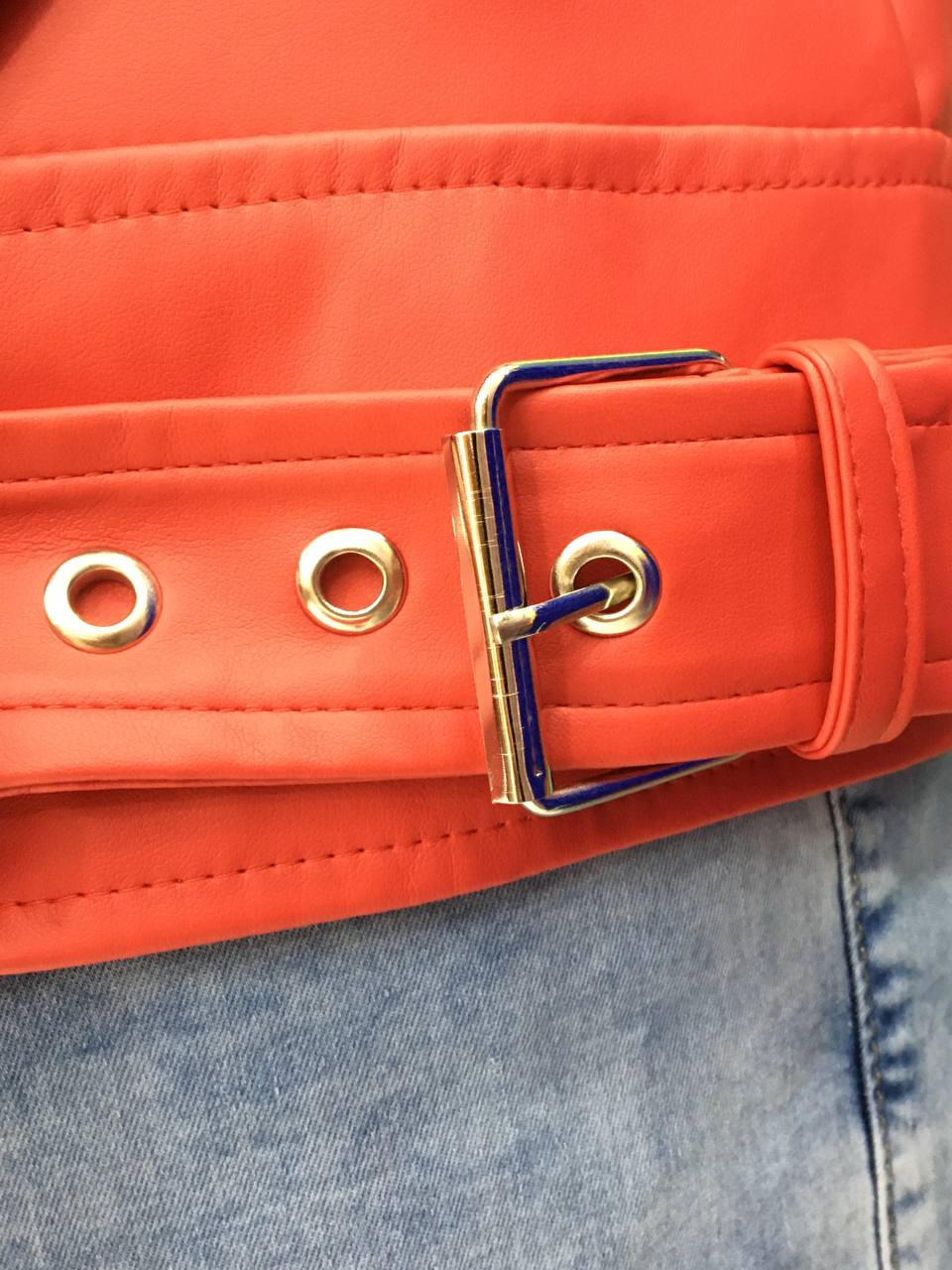 Косуха из эко-кожи в разных цветах супер батал