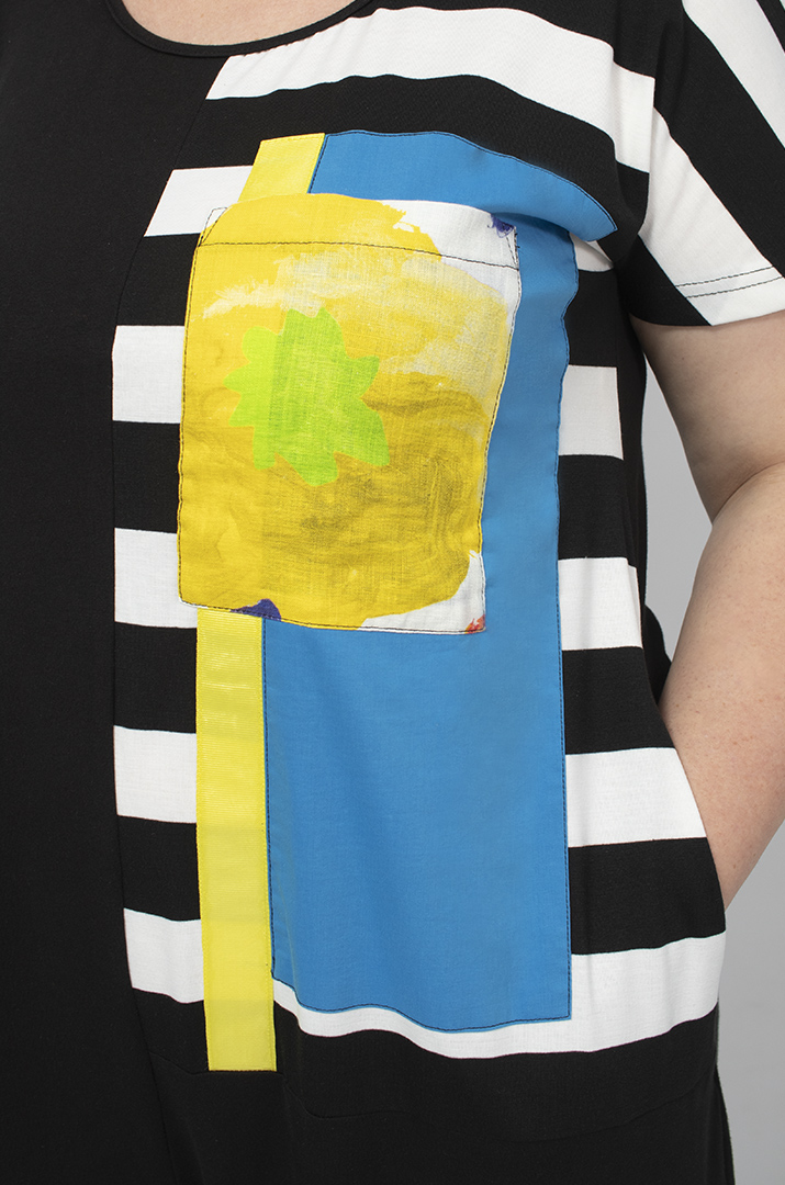 Стильний трикотажний комбінезон батал