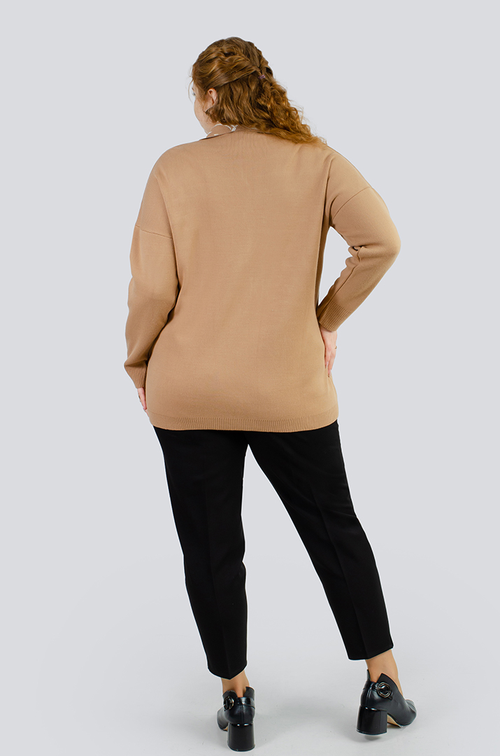 Пиджак с воротником и передней планкой в ​​растительном узоре супер батал