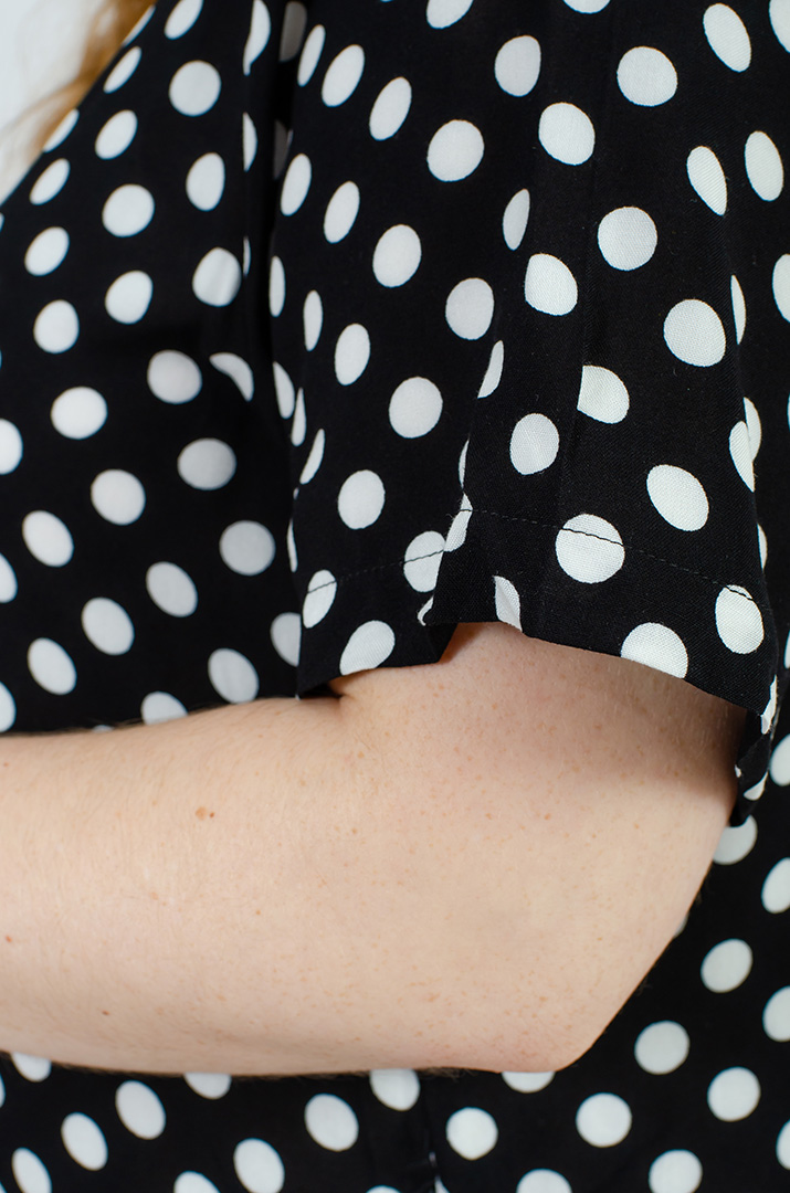 Комбінезон в горох великих розмірів