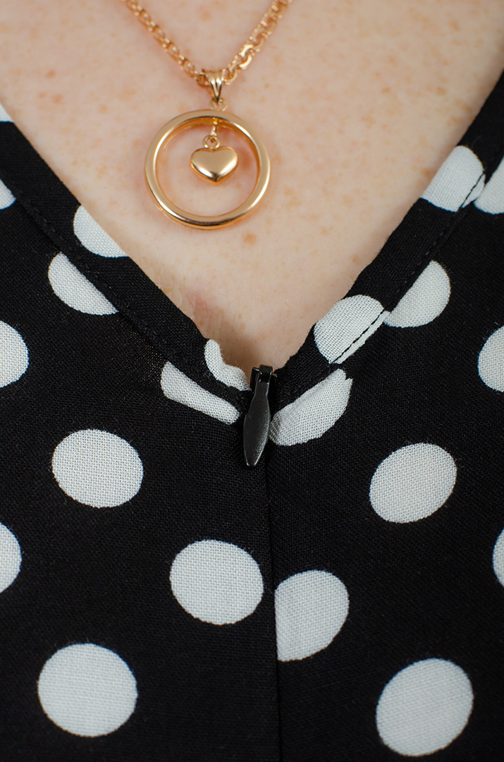 Комбінезон в горох великих розмірів