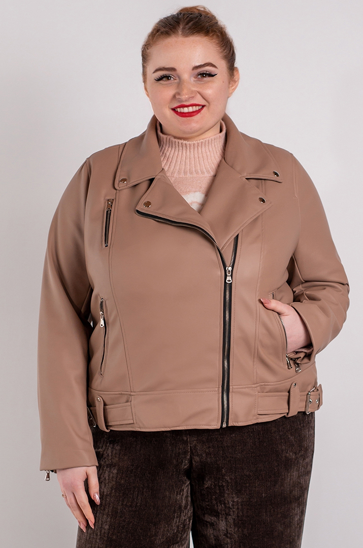 Косуха экокожа больших размеров