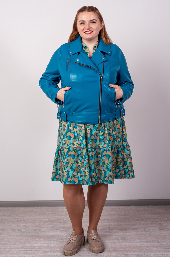 Косуха экокожа больших размеров