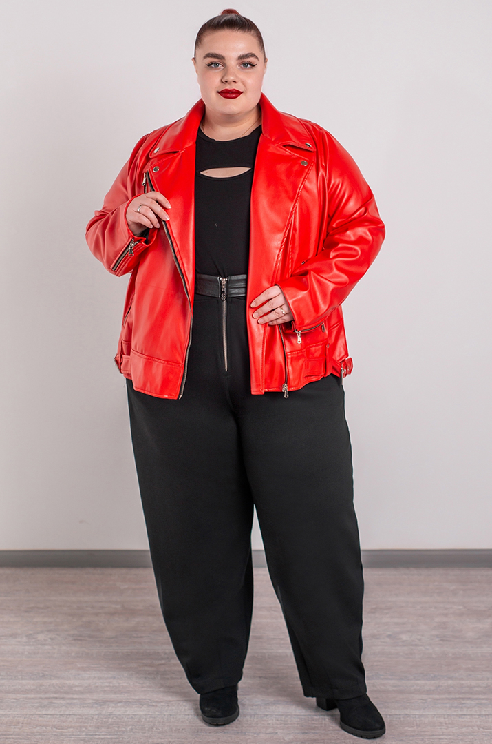 Косуха экокожа больших размеров