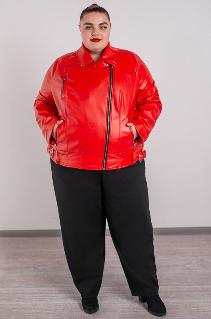 Косуха экокожа больших размеров