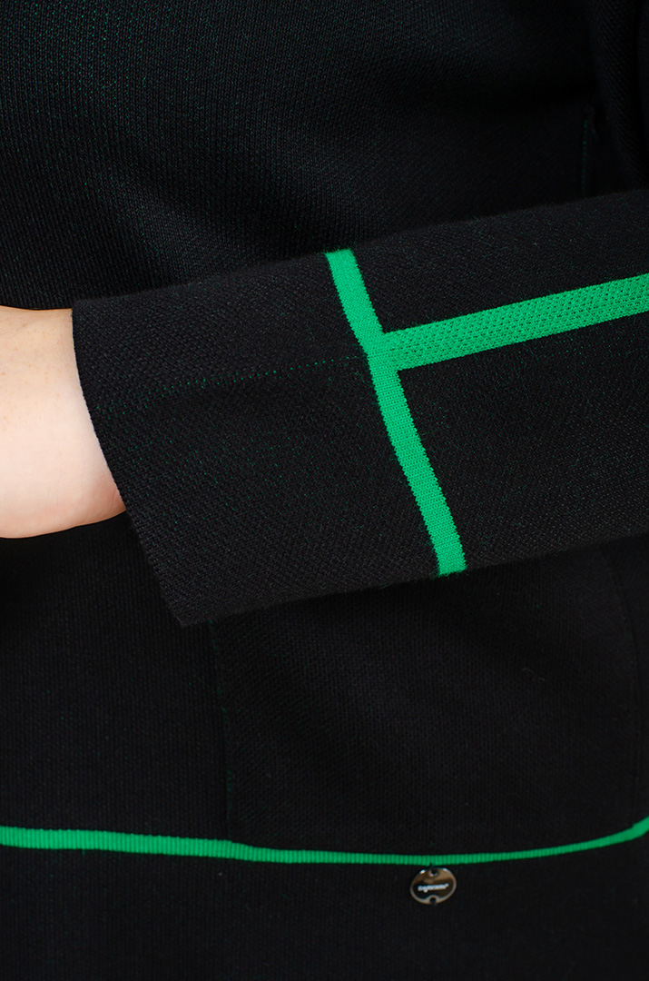 Костюм в'язаний мастерка+спідниця великих розмірів