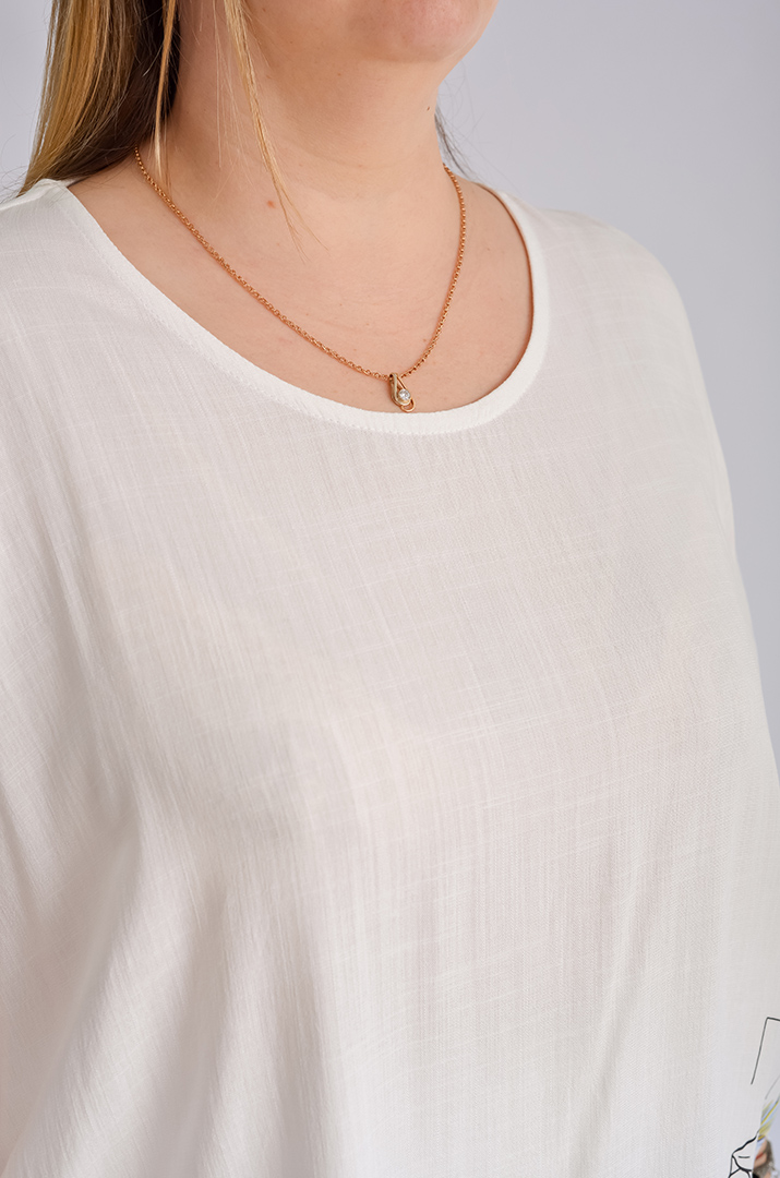 Костюм лляний брючний великих розмірів