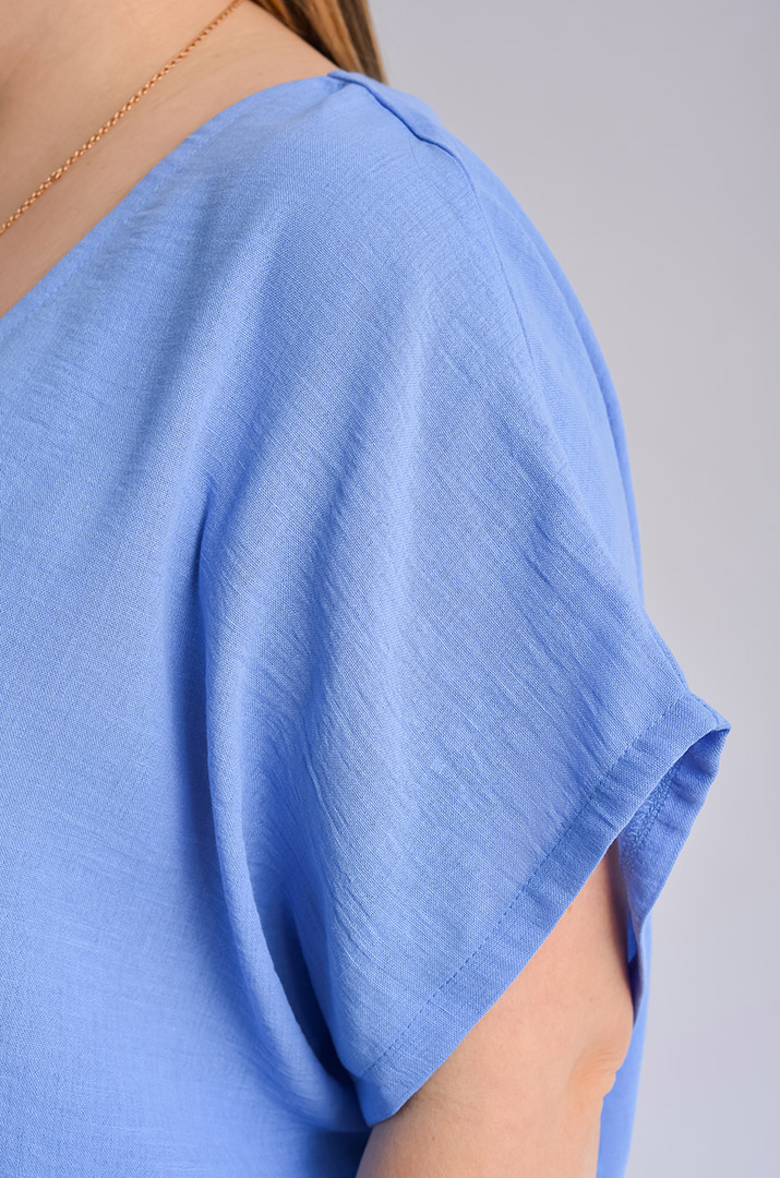 Костюм лляний брючний великих розмірів