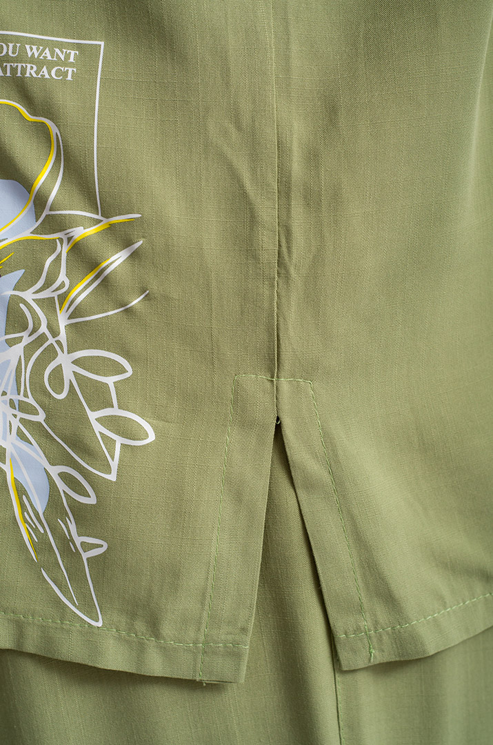 Костюм лляний брючний великих розмірів