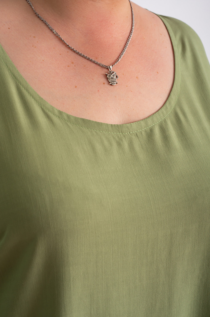 Костюм лляний брючний великих розмірів