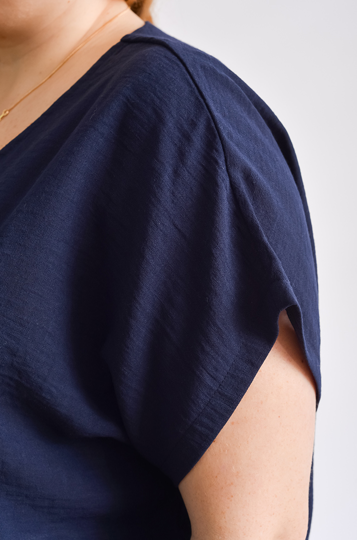 Костюм лляний брючний великих розмірів