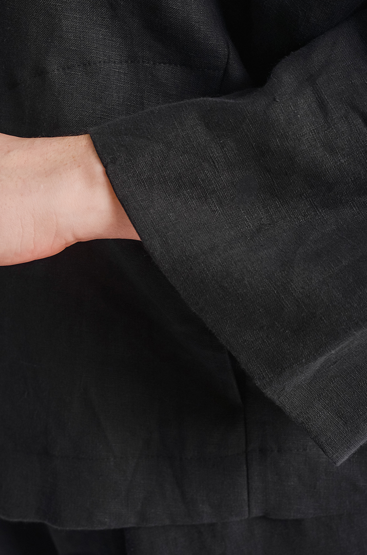 Костюм - брюки із льону вільного крою великих розмірів