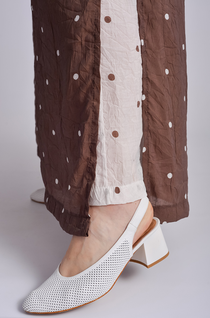 Костюм з брюками в горох великих розмірів