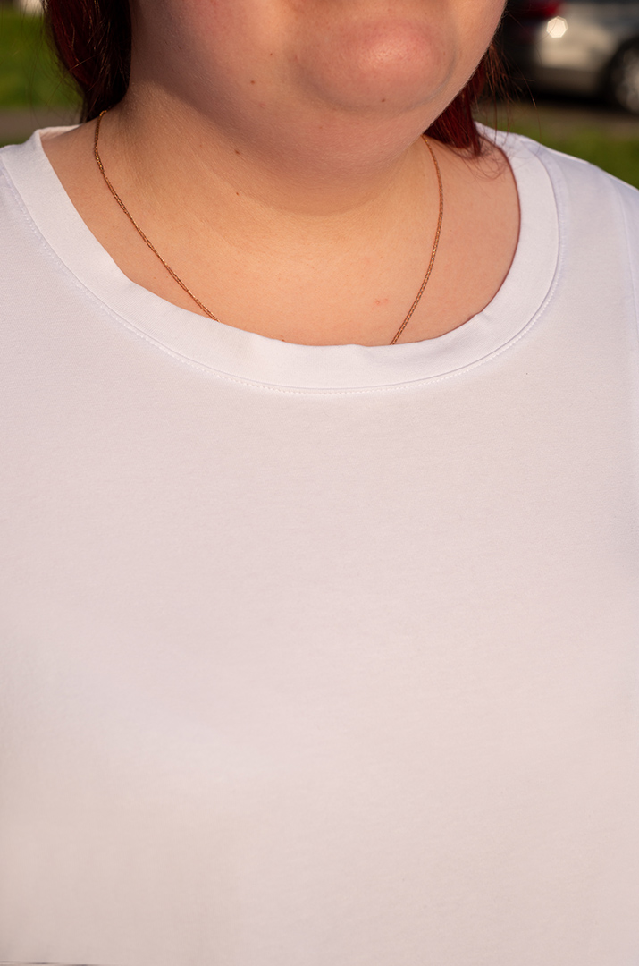 Костюм футболка+брюки зі стразами великих розмірів