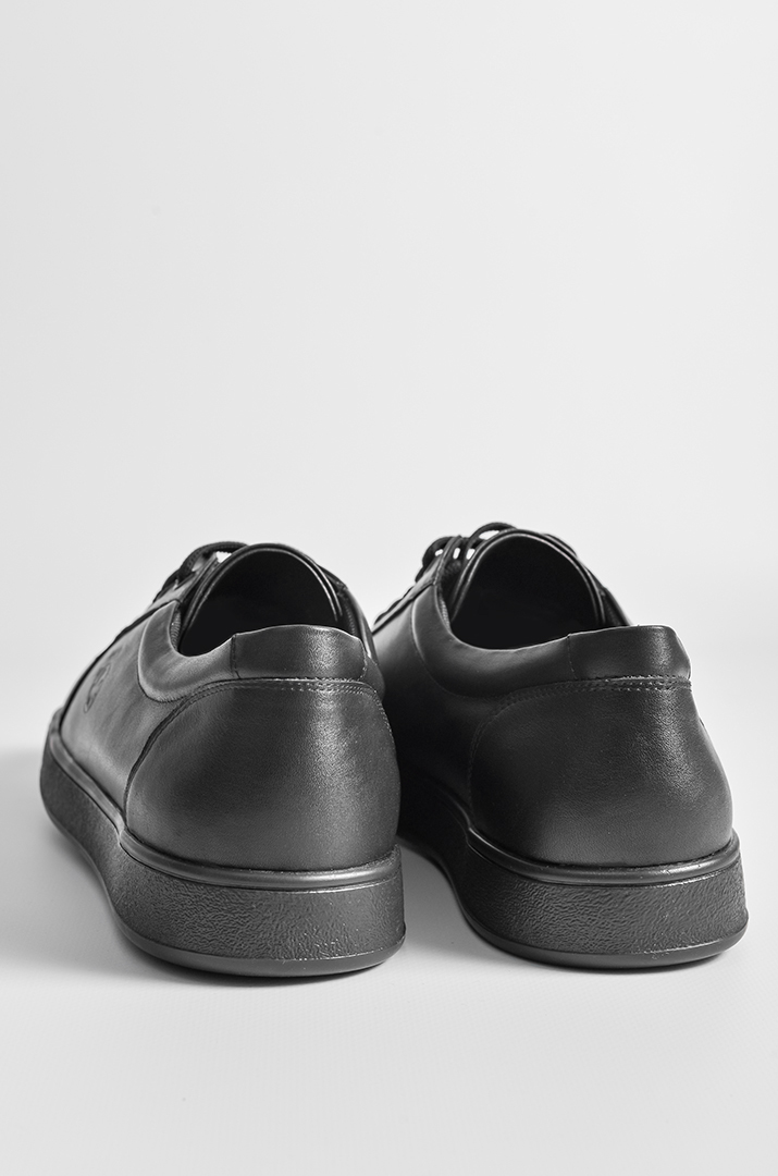 Чорні кеди на широкі ніжки великих розмірів