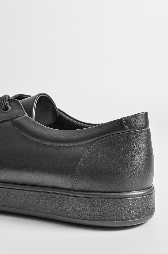 Чорні кеди на широкі ніжки великих розмірів