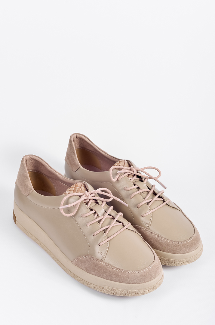 Кросівки бежеві на  дуже широкі ніжки великих розмірів