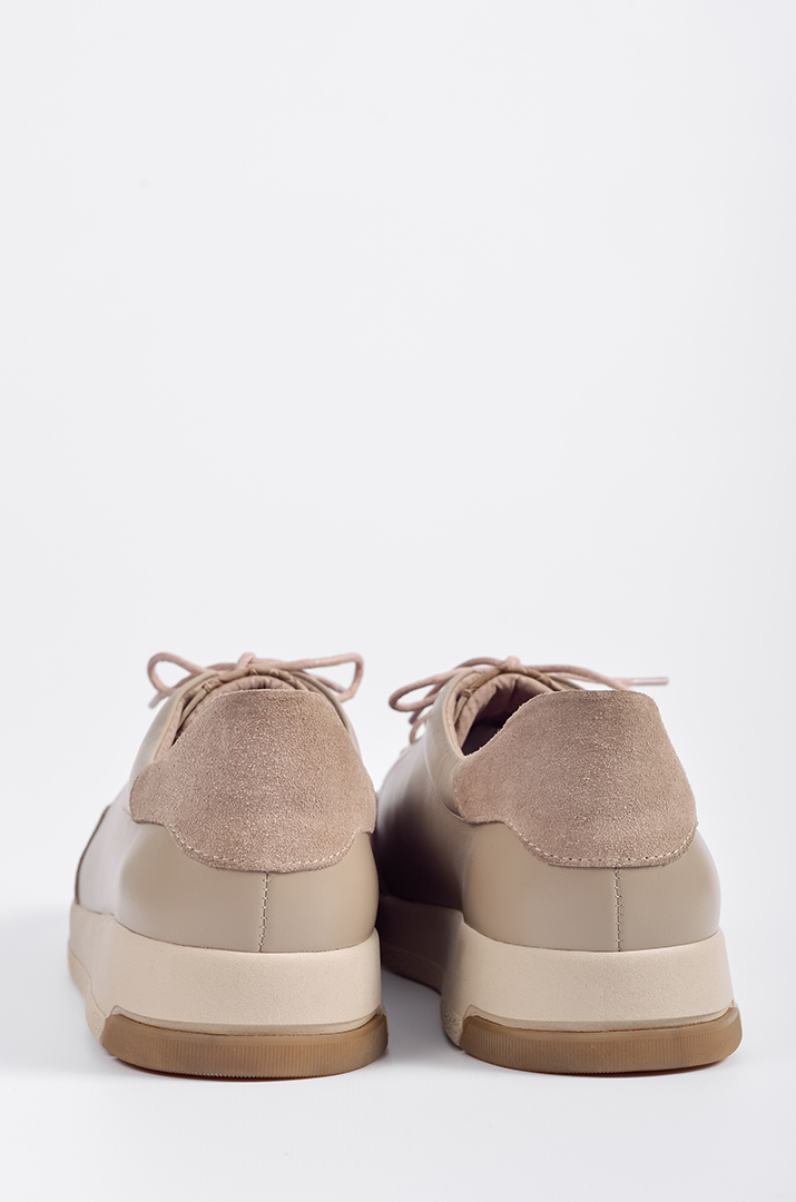 Кросівки бежеві на  дуже широкі ніжки великих розмірів