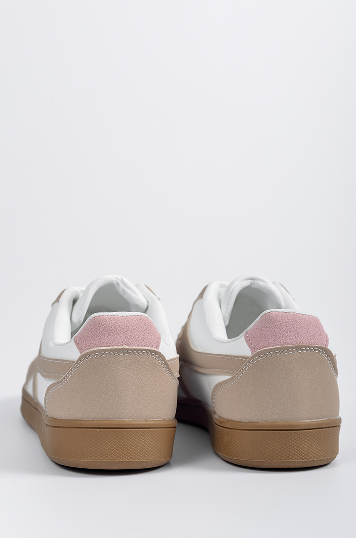 Світлі кросівки у біло-бежевих кольорах великих розмірів