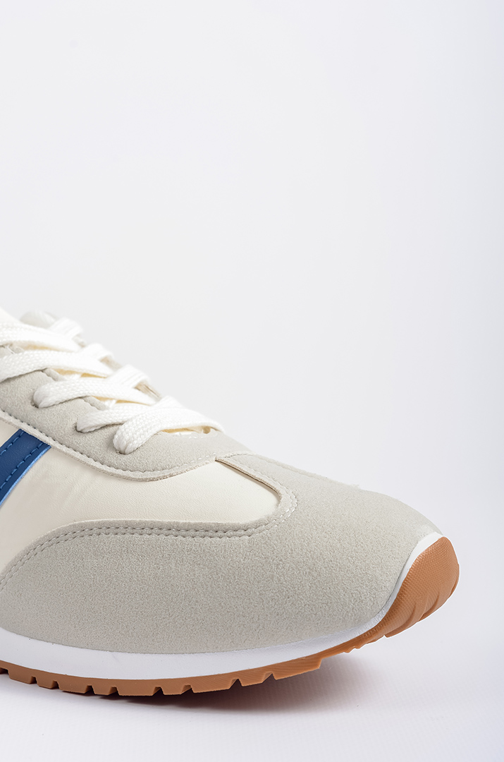 Кросівки з комбінованими кольорами і контрастною підошвою великих розмірів