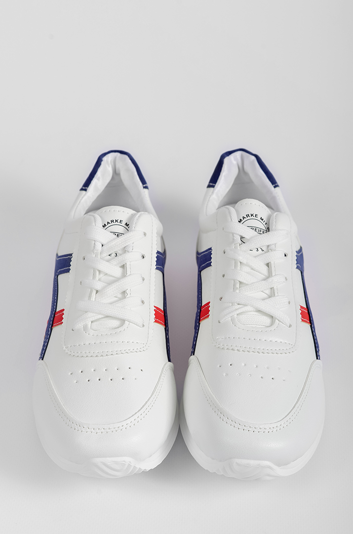 Кросівки з кольоровими декоративними вставками великих розмірів