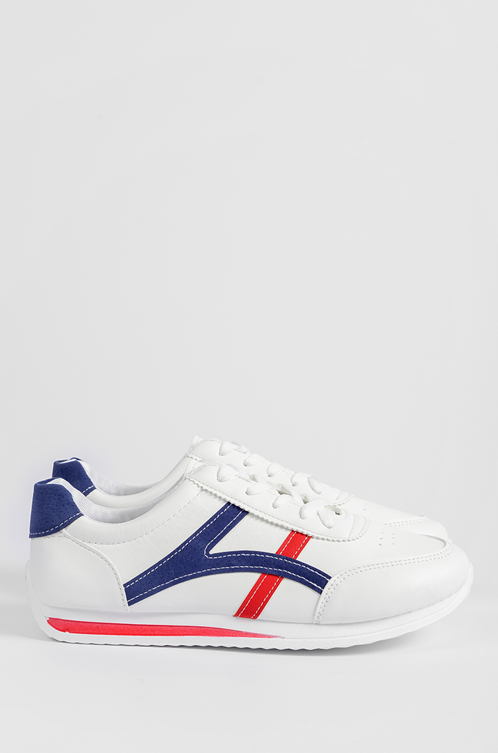 Кросівки з кольоровими декоративними вставками великих розмірів